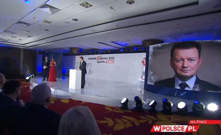 „Człowiek Wolności 2022”. Wicepremier Błaszczak laureatem nagrody "Sieci"