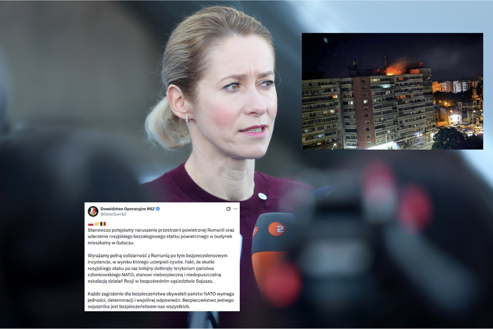 Kaja Kallas, szefowa unijnej dyplomacji / autor: PAP/EPA, X/United24media/DORSZ