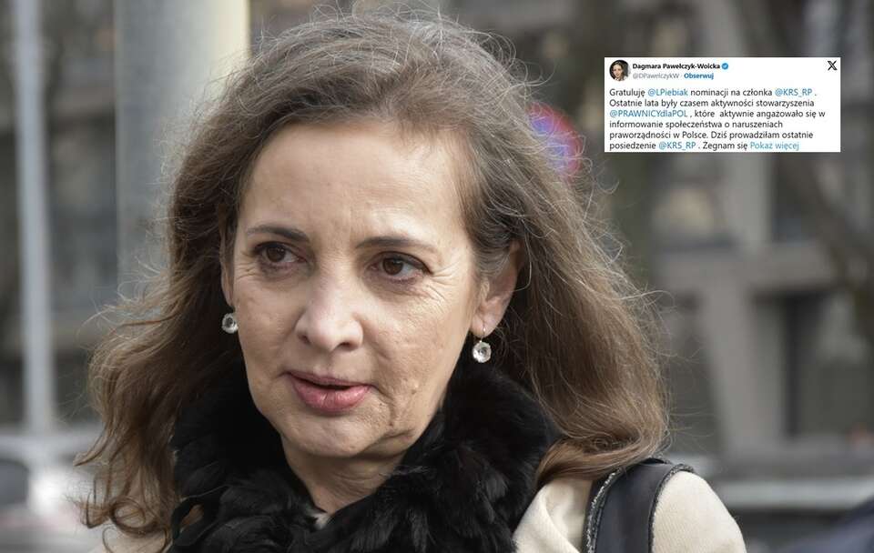 Duża zmiana w KRS! Pawełczyk-Woicka odchodzi. Zabrała głos
