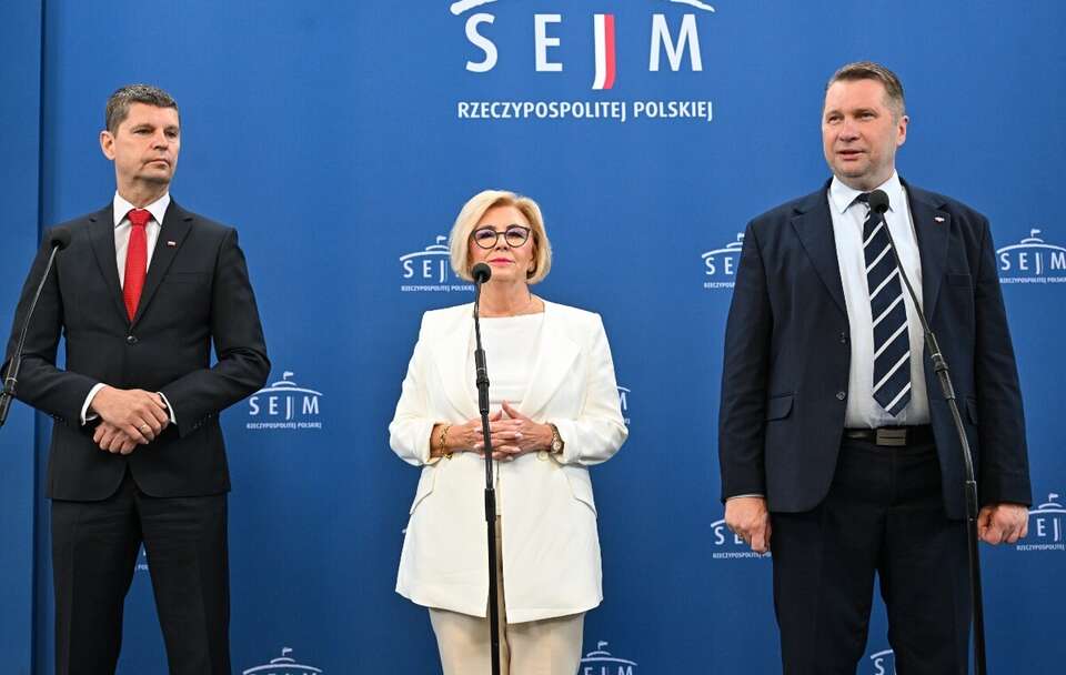 Posłowie PiS  / autor: PAP/Radek Pietruszka