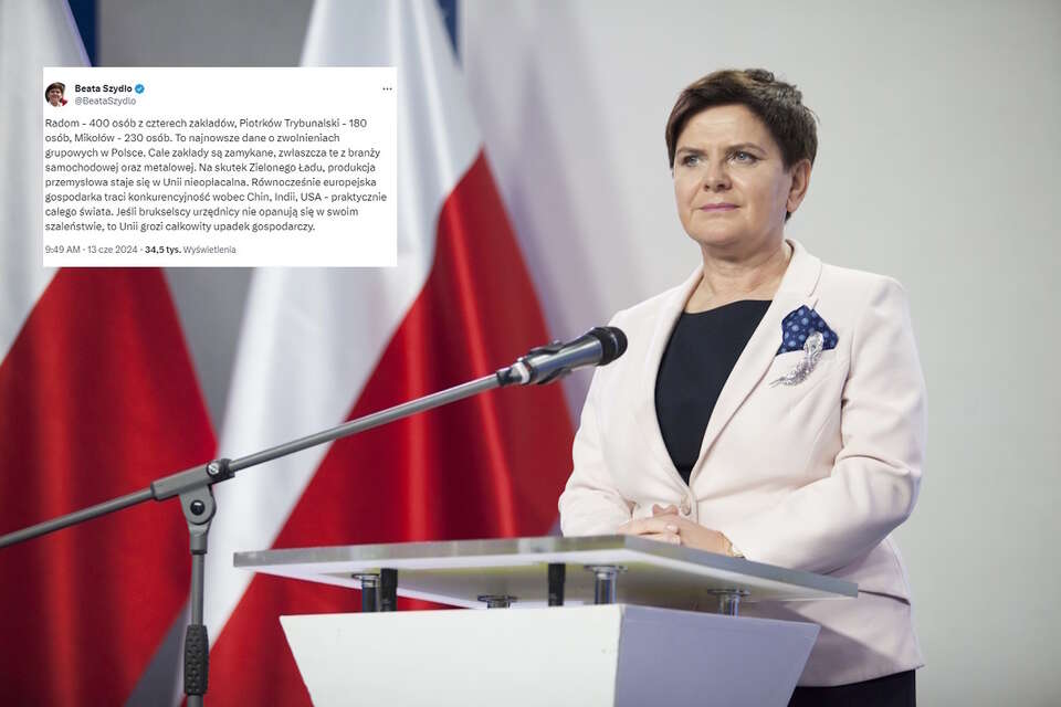 Beata Szydło / autor: Fratria