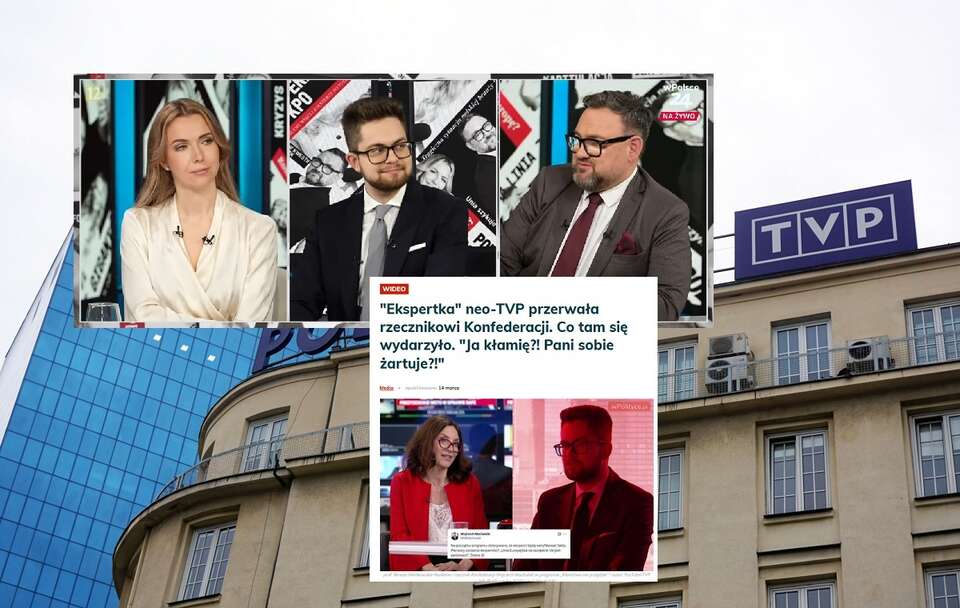 Rzecznik Konfederacji wspomina program w neo-TVP. "To był pokaz"