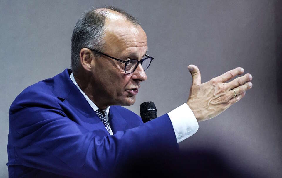Friedrich Merz / autor: PAP/EPA/FILIP SINGER