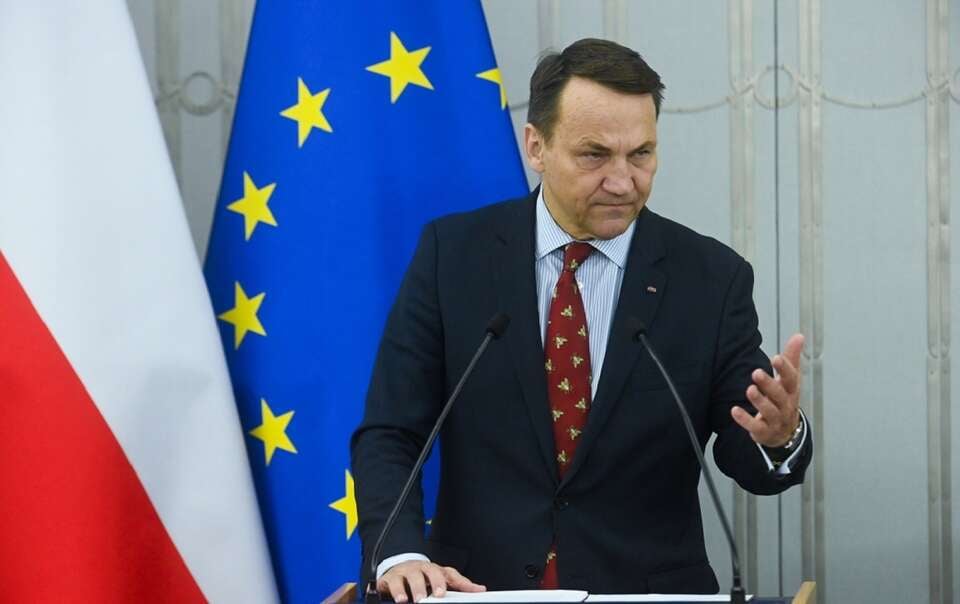 Radosław Sikorski w Senacie / autor: PAP/Piotr Nowak