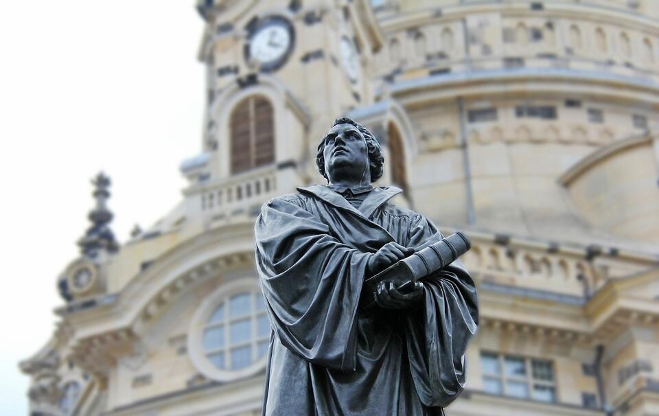Pomnik Marcina Lutra w Dreźnie (zdjęcie ilustracyjne) / autor: Pixabay