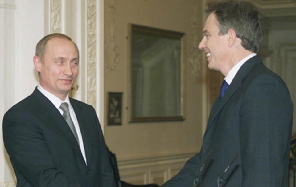 Władimir Putin, Tony Blair / autor: wikimedia.commons: Kremlin.ru/https://creativecommons.org/licenses/by/4.0/