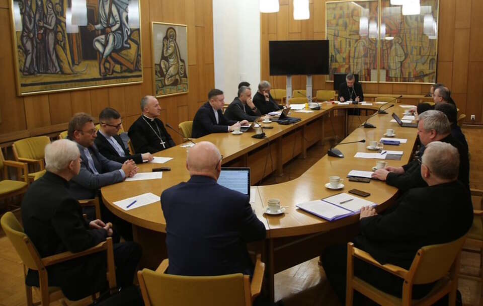 Posiedzenie Komisji Wychowania Katolickiego Konferencji Episkopatu Polski, któremu przewodniczył bp Wojciech Osial. / autor: episkopat.pl