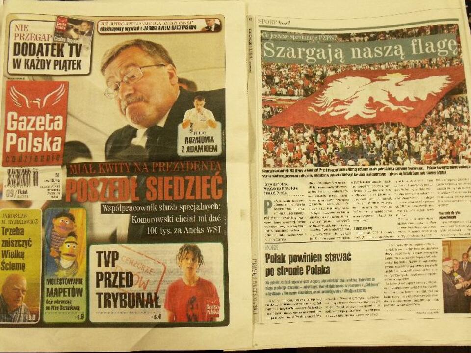 Tak Wygląda Nowy Dziennik Gazeta Polska Codziennie Ukazała Się Dziś Pierwszy Raz Na Rynku Co 9333