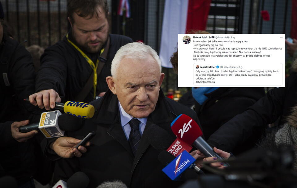 Leszek Miller / autor: Fratria/Twitter