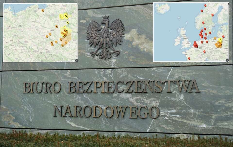 BBN pokazało mapy naruszeń naszej przestrzeni powietrznej