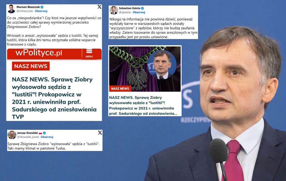 Zbigniew Ziobro / autor: Fratria/wPolityce.pl/X