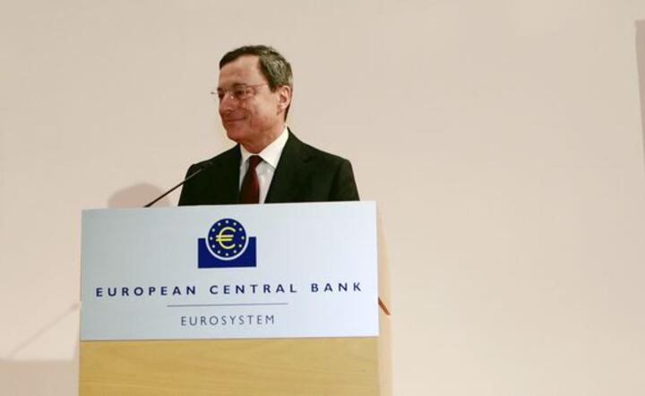 Mario Draghi, prezes EBC. Źródło: EBC