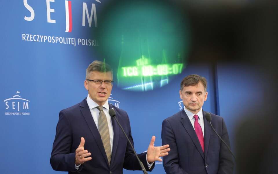 Marcin Warchoł/Zbigniew Ziobro / autor: PAP/Szymon Pulcyn