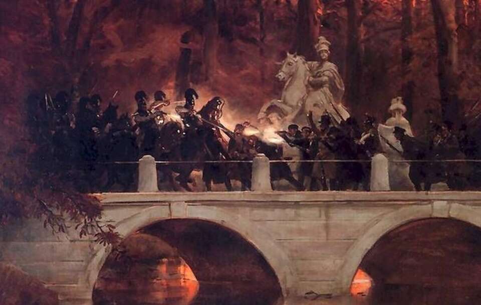 195 lat temu wybuchło Powstanie Listopadowe. "Do broni!" / autor: Wojciech Kossak, Public domain, via Wikimedia Commons