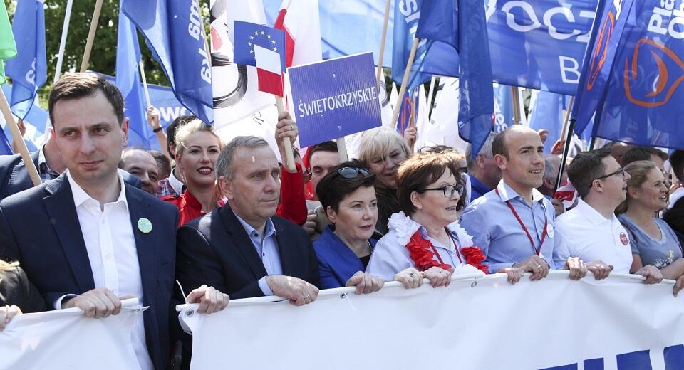 Demonstracja opozycji w 2016 r. / autor: Fratria