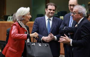 Christine Lagarde (na zdjęciu) planuje zrezygnować przed końcem kadencji / autor: PAP/EPA