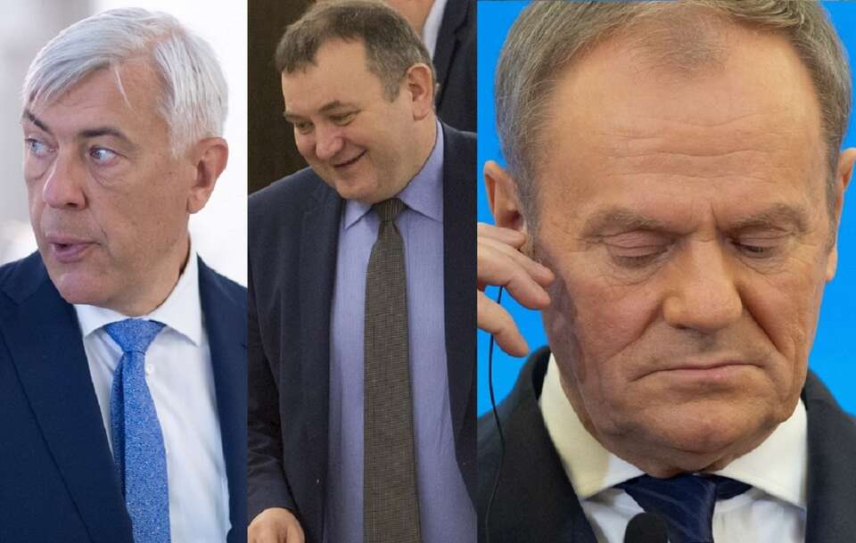 Roman Giertych/Stanisław Gawłowski/Donald Tusk / autor: Fratria 