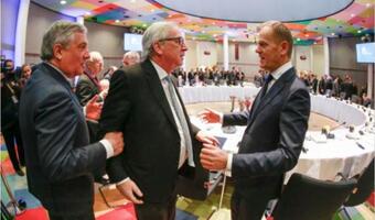 Tusk walczy z Junckerem