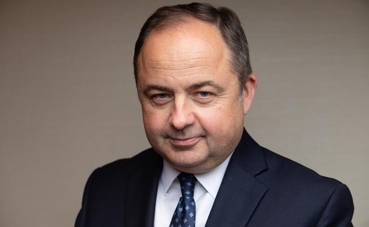 minister ds. Unii Europejskiej Konrad Szymański / autor: Fratria