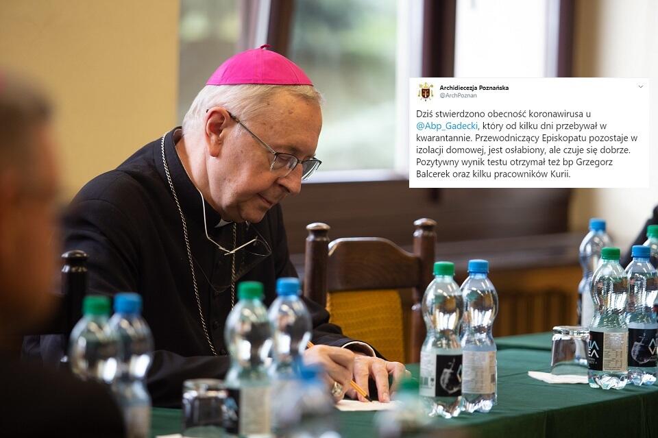 Abp Stanisław Gądecki, metropolita poznański i przewodniczący KEP / autor: Flickr/EpiskopatNews/episkopat.pl/C BY-NC-SA 2.0; Twitter/Archidiecezja Poznańska