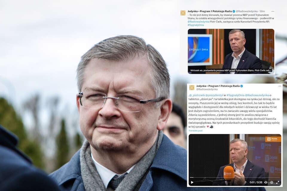 ambasador Rosji w Polsce Siergiej Andriejew / autor: Fratria / /twitter.com/RadiowaJedynka