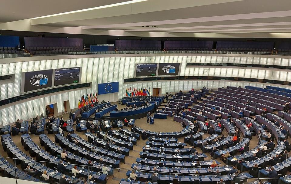 Parlament Europejski - sesja w Strasburgu / autor: Fratria