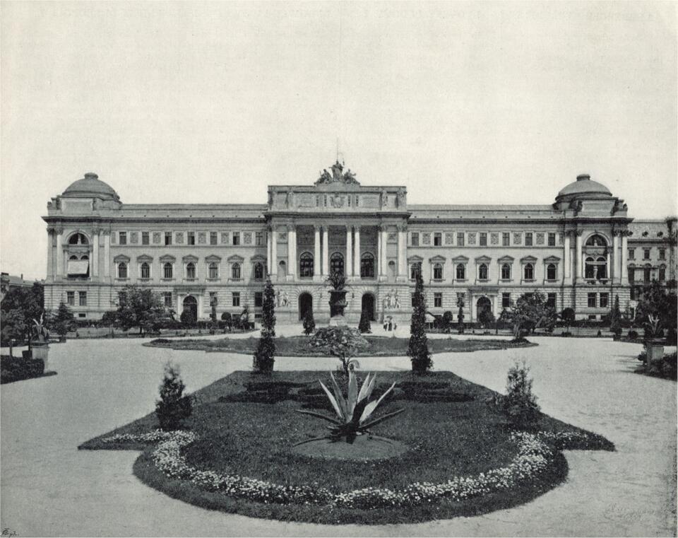 Fot. Wikipedia/Gmach Sejmu Krajowego we Lwowie ok. 1898