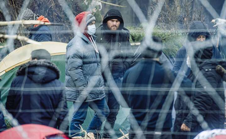 Listopad 2021. Kryzys migracyjny na granicy polsko - białoruskiej / autor:  Irek Dorożanski / DWOT/Fratria