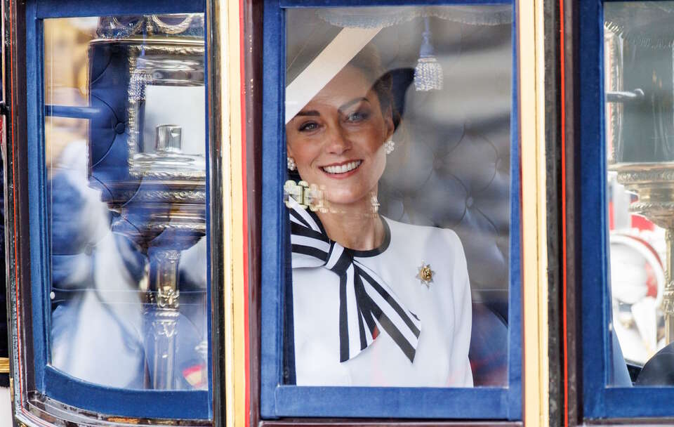 Parada dla Karola III. Księżna Kate pokazała się publicznie