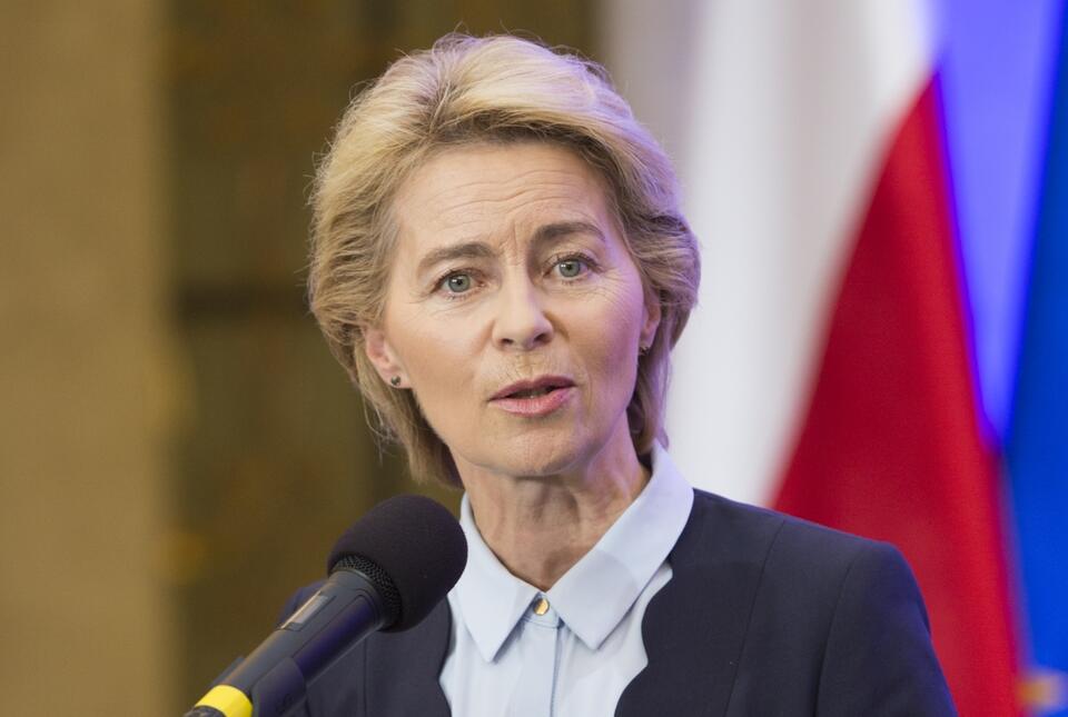 Szefowa Komisji Europejskiej - Ursula von der Leyen / autor: Fratria