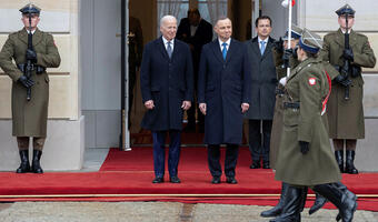 Ukraina. Sondaż: Biden i Duda odegrali najważniejszą rolę