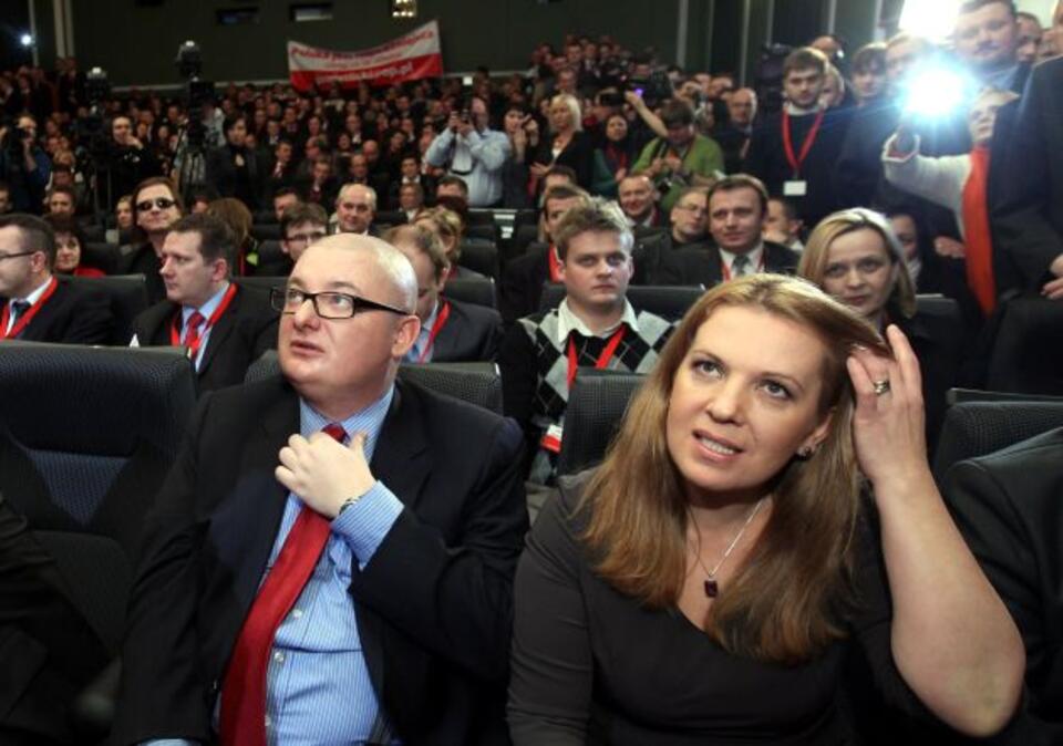 Na kongresie PJN - Michał Kamiński i Elżbieta Jakubiak