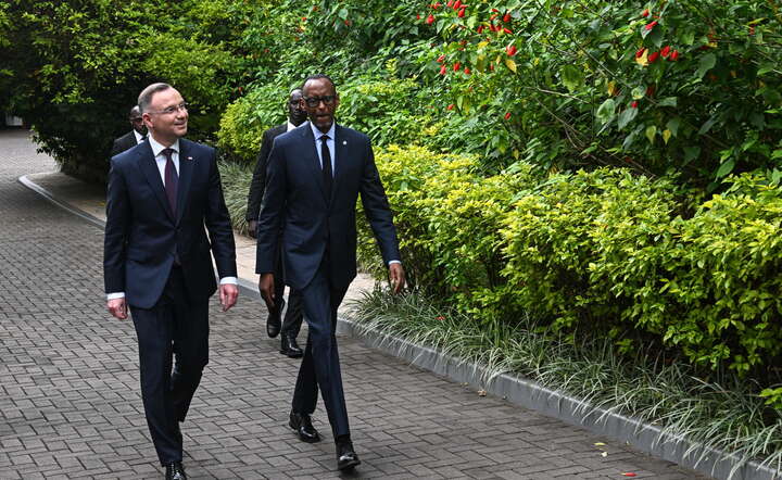 Wizyta prezydenta RP w Rwandzie  / autor: PAP