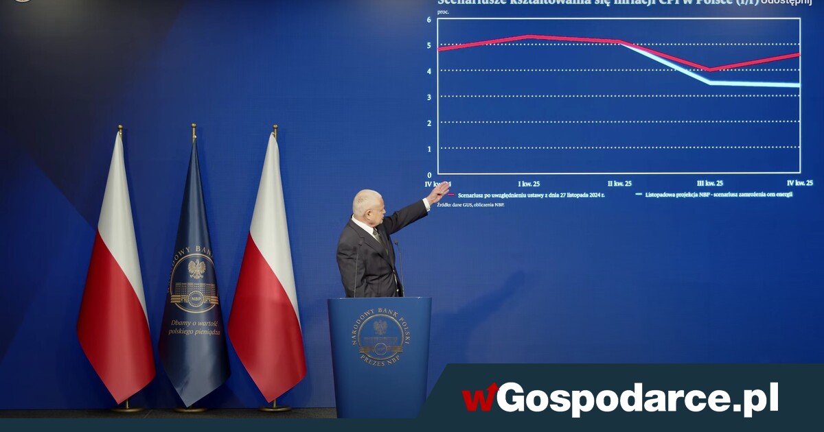 Glapiński: wysoki kurs złotego „dopuszczalny”