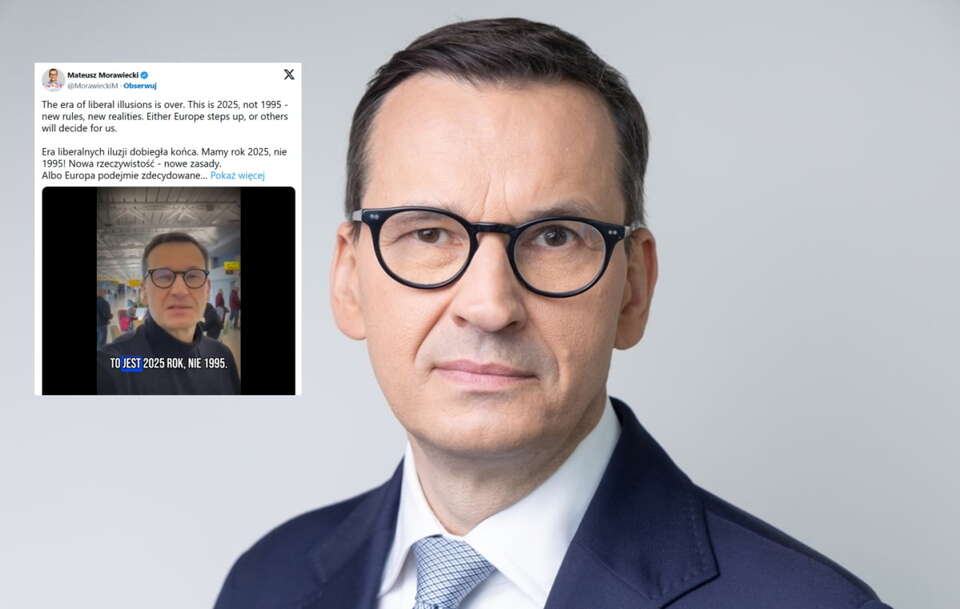 Morawiecki: "Era liberalnych iluzji dobiegła końca"