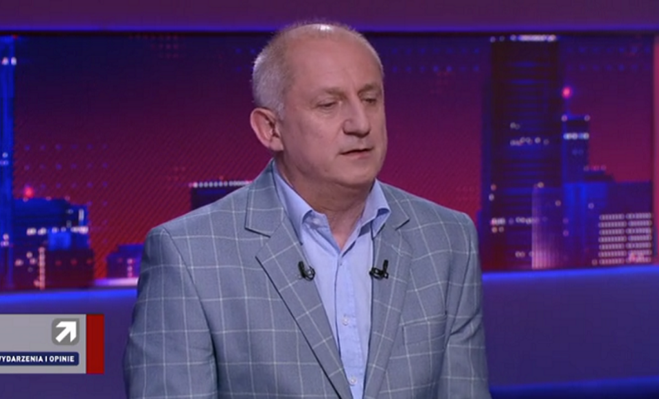 Sławomir Neumann w programie Wydarzenia i Opinie / autor: screen: Polsat News