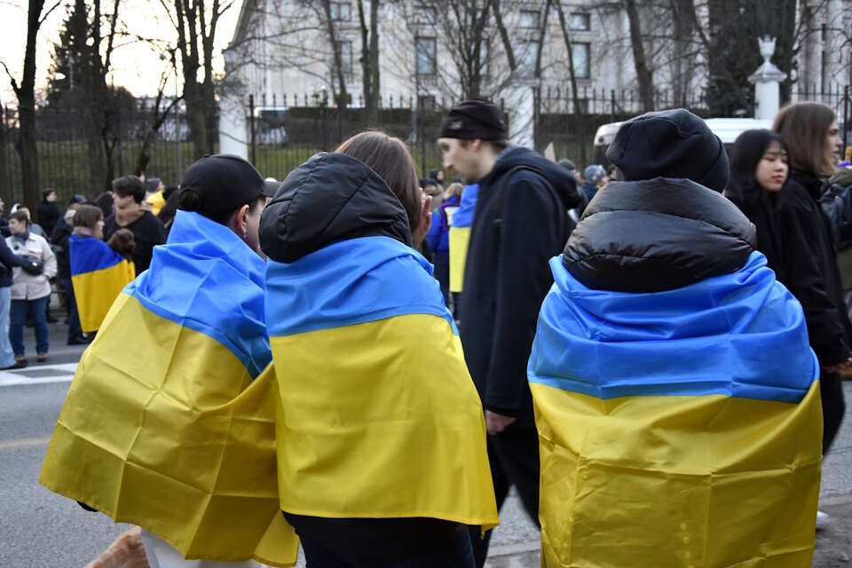 Ukraińcy w Warszawie / autor: Fratria
