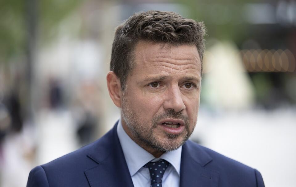 Prezydent Warszawy Rafał Trzaskowski / autor: Fratria