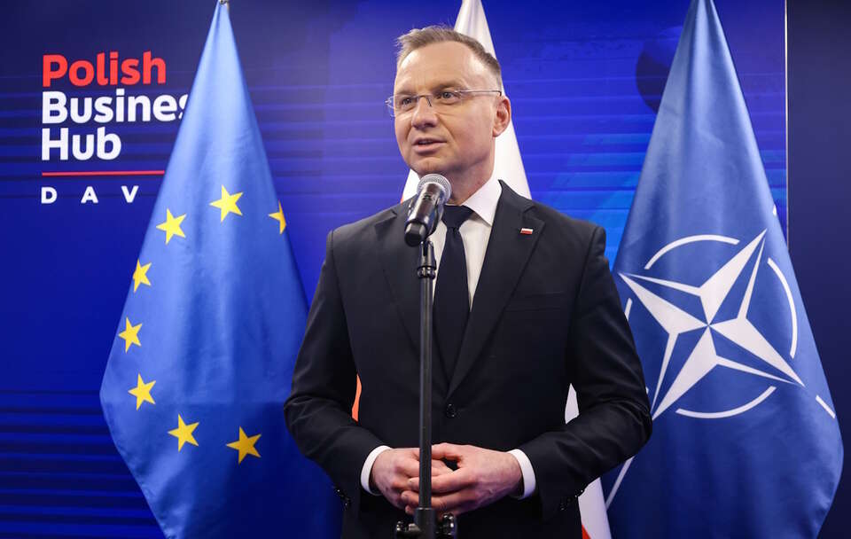 Prezydent Andrzej Duda / autor: PAP/Albert Zawada