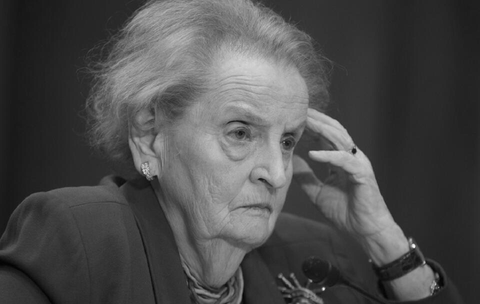 Madeleine Albright / autor: PAP/EPA/MICHAEL REYNOLDS