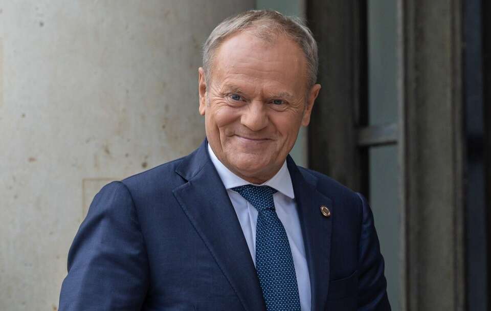 Donald Tusk / autor: PAP/EPA/CHRISTOPHE PETIT TESSON