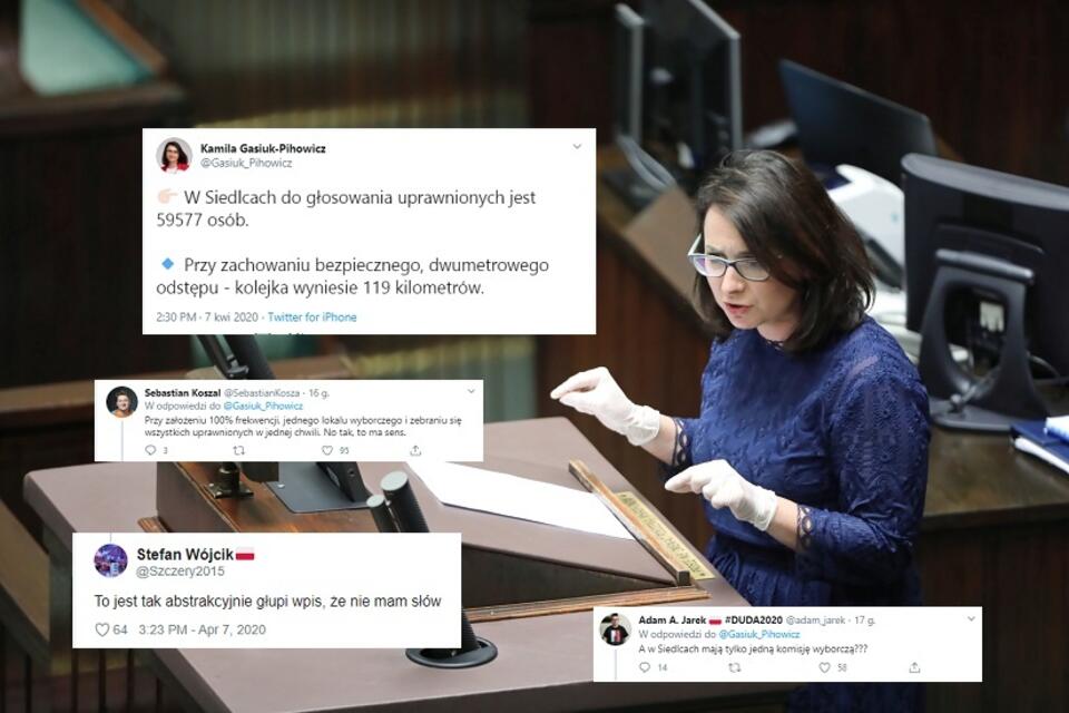 autor: PAP/Wojciech Olkuśnik; Twitter