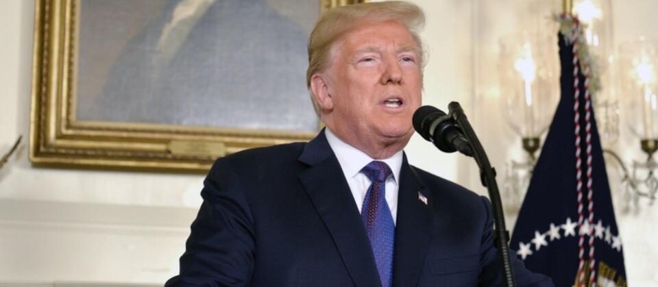 Donald Trump / autor: PAP/EPA/MIKE THEILER / POOL