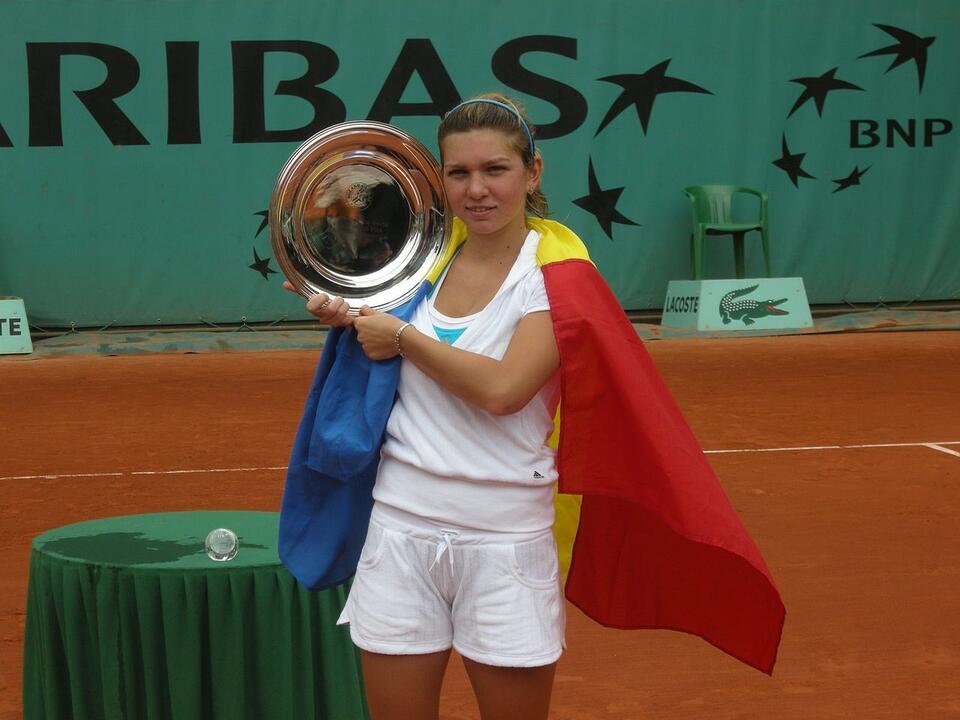 Halep podczas French Open 2008 / autor: Wikipedia / Ovidiu Anelin Popescu / CC BY-SA 3.0