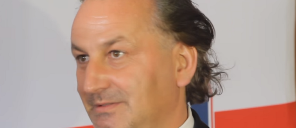 Prezes związku Mirosław Minkina / autor: youtube  PZHL.tv