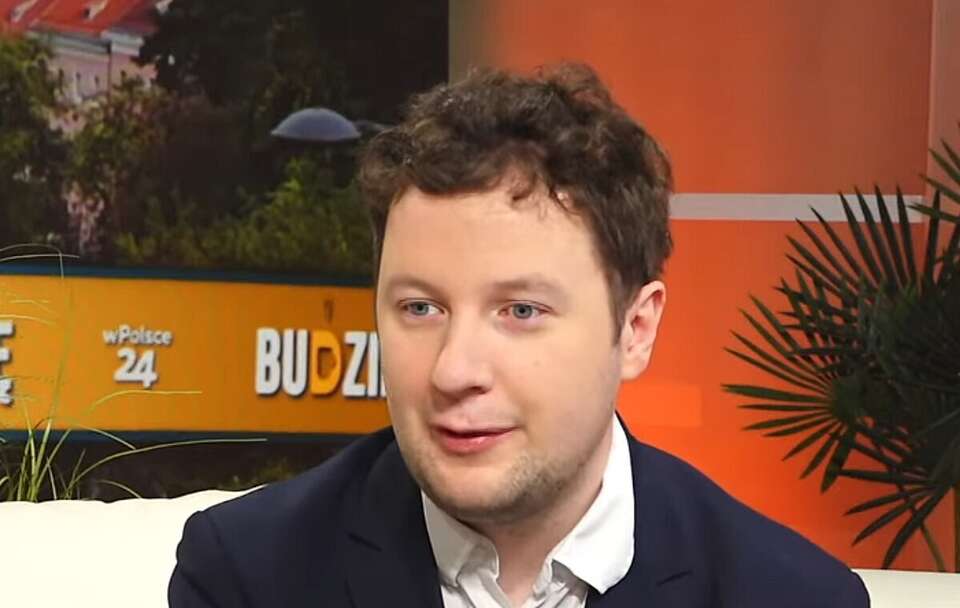 Dr Oskar Kida w studiu Telewizji wPolsce24 / autor: TV wPolsce24