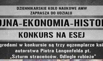 Konkurs AMW i wGospodarce.pl: „WOJNA-EKONOMIA-HISTORIA” - WYNIKI!