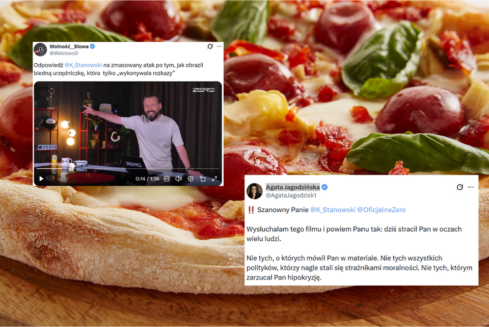 Pizza za 2,5 tys. zł. Urzędniczka KAS pisze do Stanowskiego
