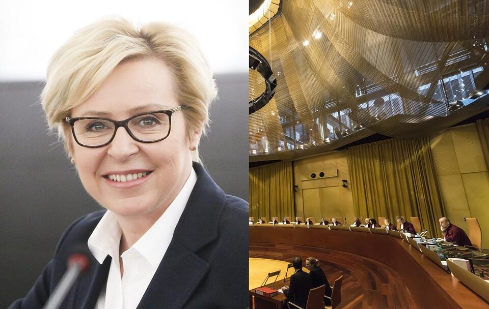 Jadwiga Wiśniewska/TSUE / autor: Mathieu CUGNOT/Materiały Parlamentu Europejskiego/curia.europa.eu