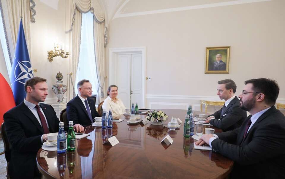 Spotkanie w Pałacu Prezydenckim / autor: PAP/Paweł Supernak